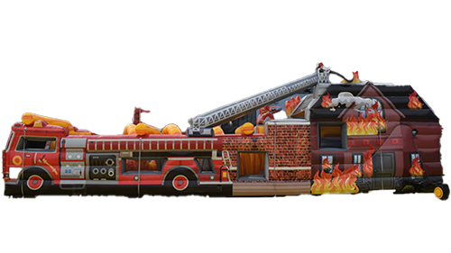 45ft Fire Truck Obstacle 45ft Fire Truck Obstacle