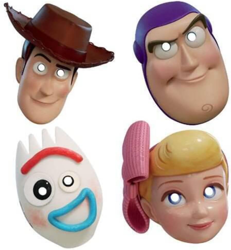 Toy Story Paper Masks 4 Pcs