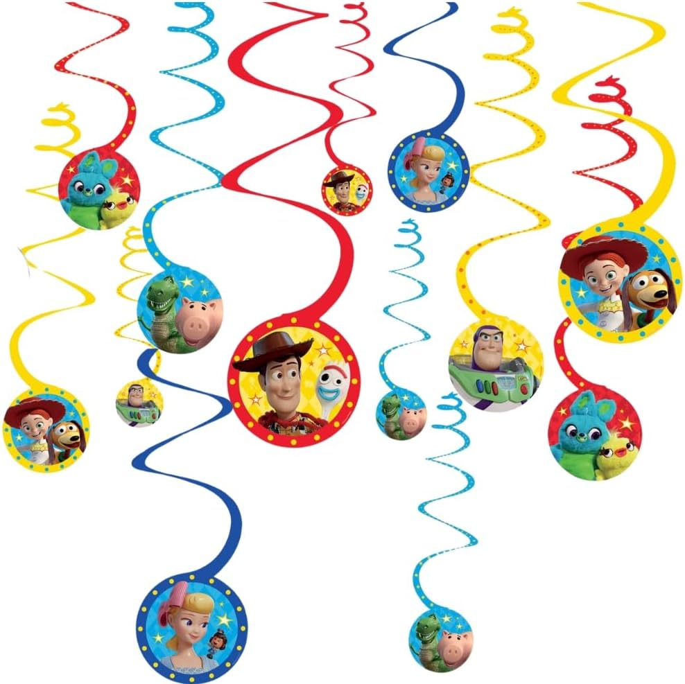 Toy Story Spiral Decor 12Pcs
