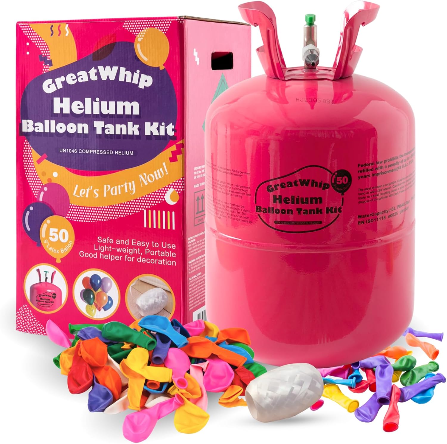 13L Helium Tank
