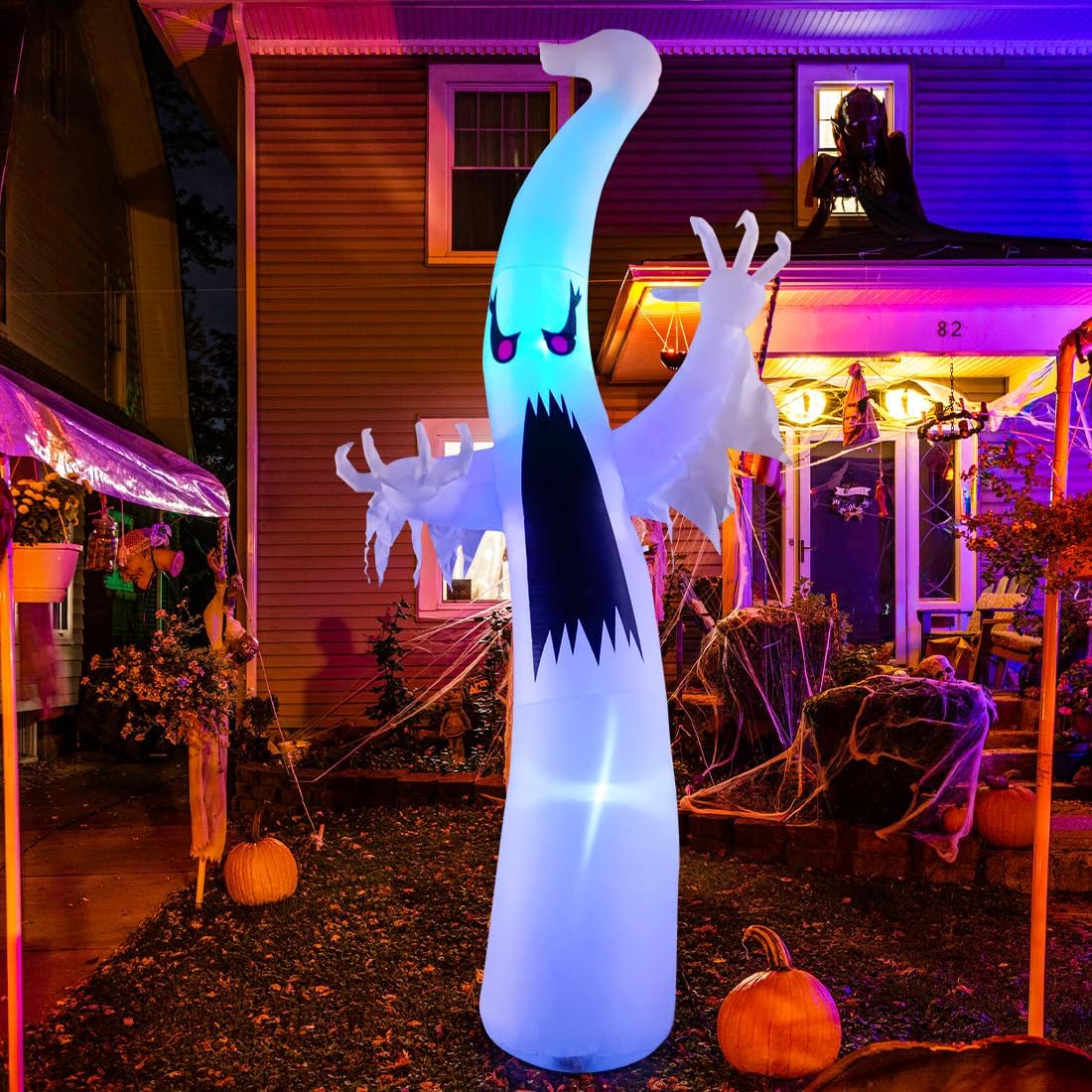 6 FT Halloween Inflatables Ghost