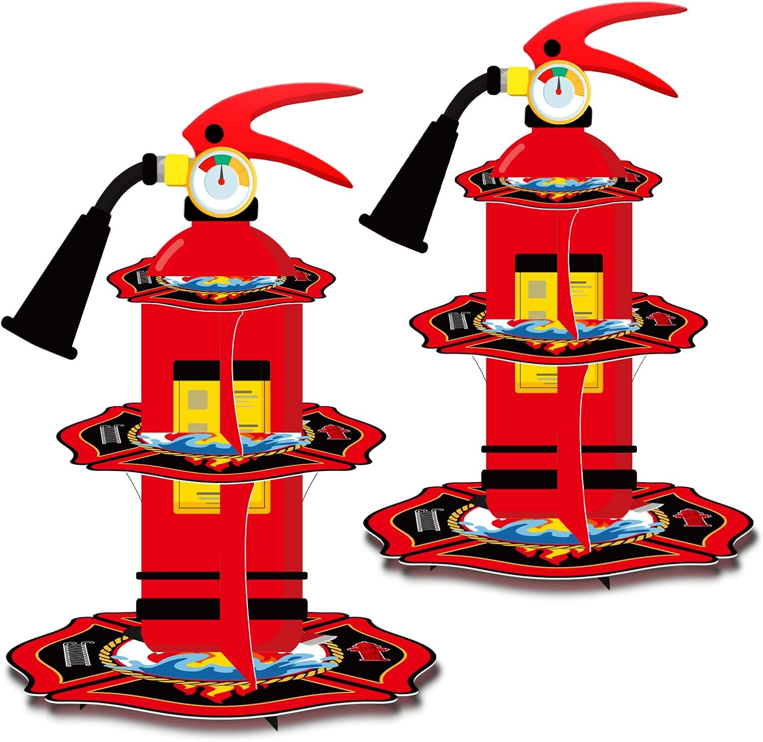 Fire Hydrant Cupcake Stand