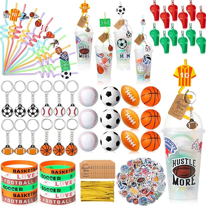 Sports Party Favors 184 Pcs