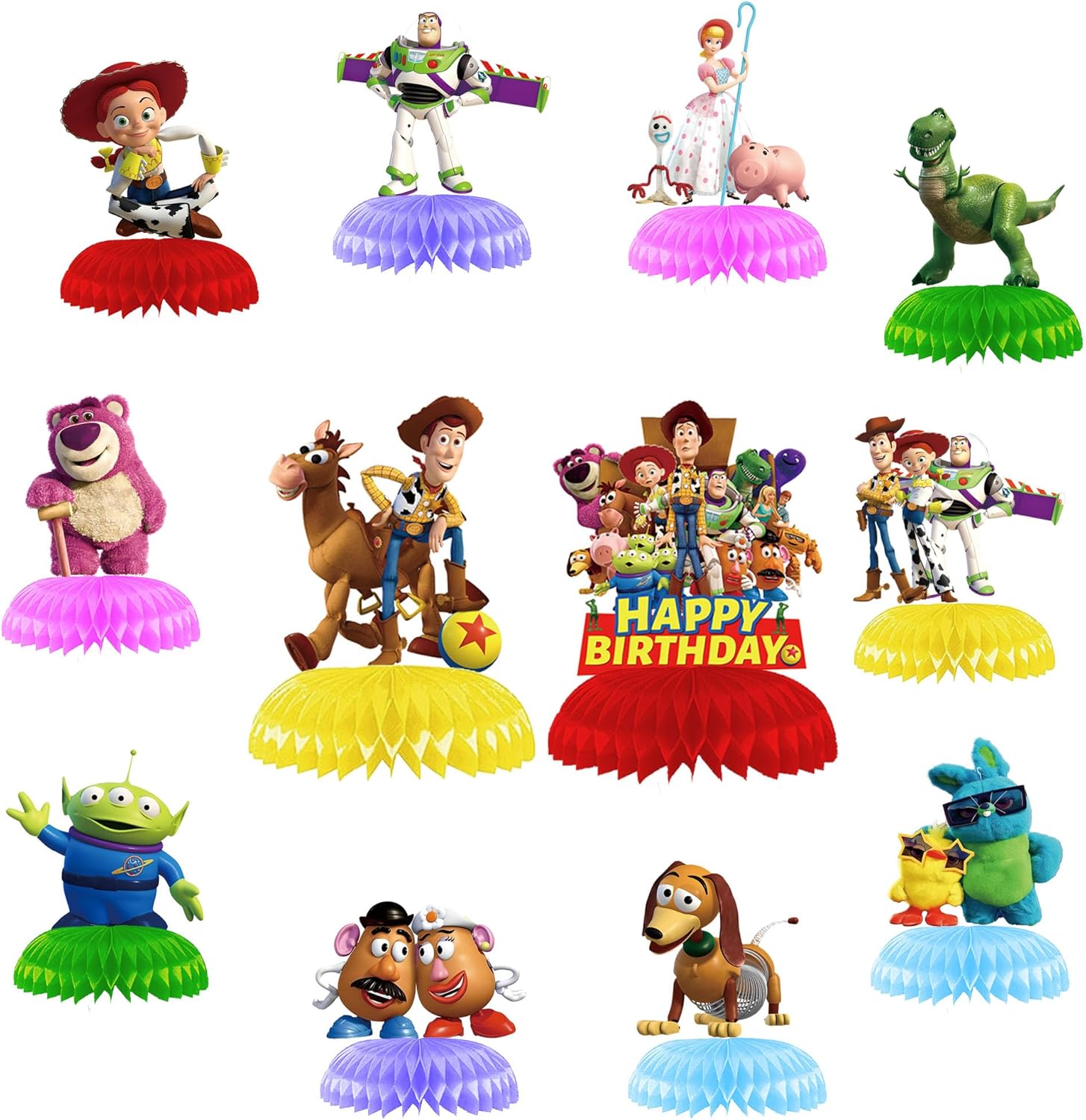 Toy Story Centerpieces 12Pcs