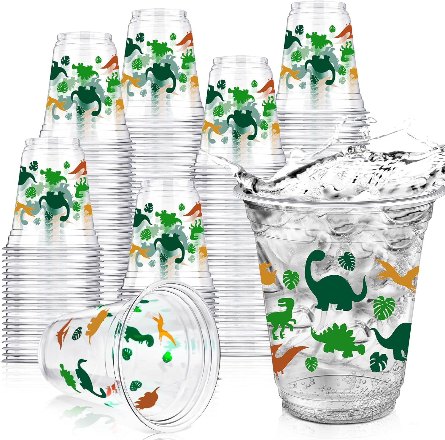 50 Dino Cups 12oz