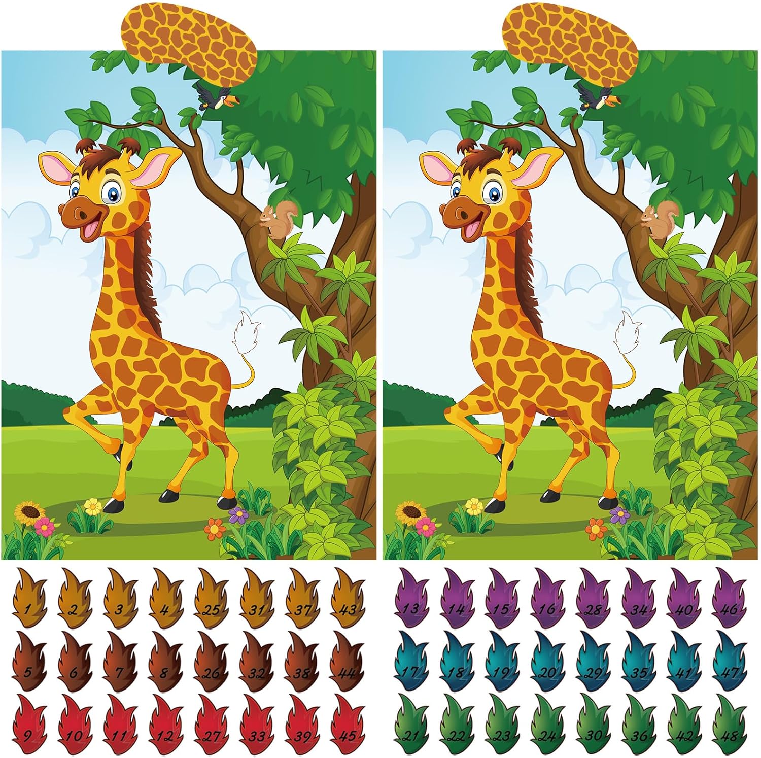 Pin the Tail on the Giraffe