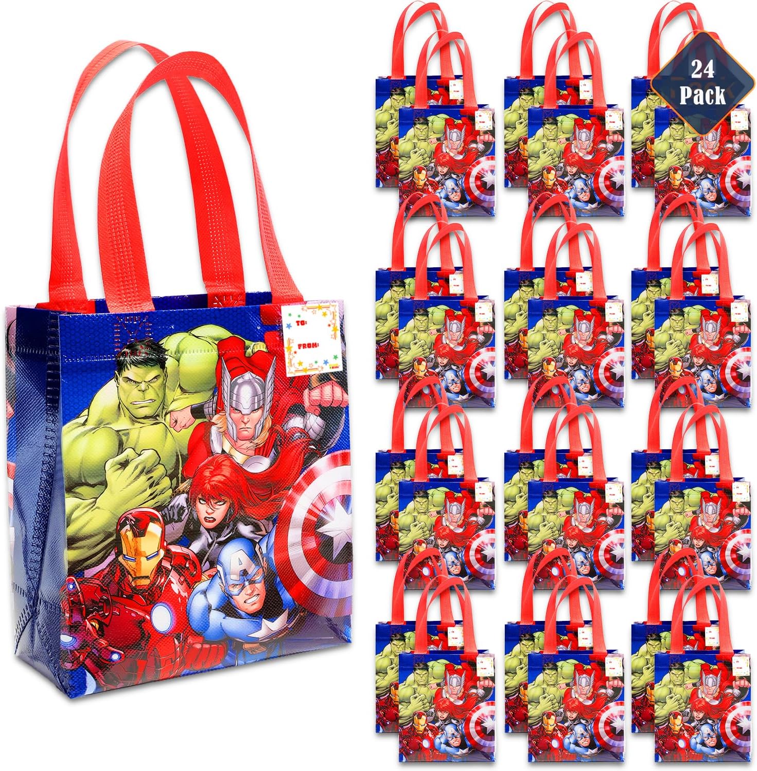 24 Pack Avenger Party Bags