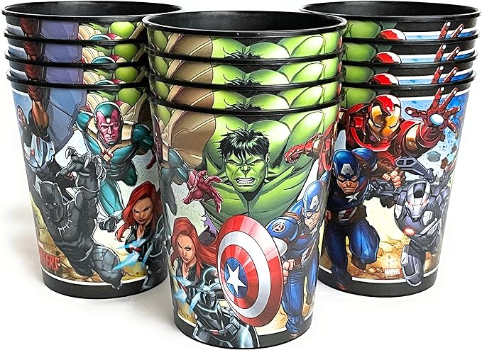 Avengers Plastic Cups