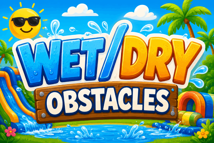 Wet and Dry Obstacle Course Rentals